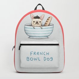 French Bowl Dog Backpack