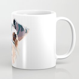Schnauzer Colorful Dog Illustration Coffee Mug