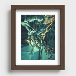 Bones of the past Recessed Framed Print