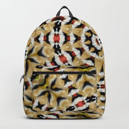 Goldfinch feather decoration Backpack