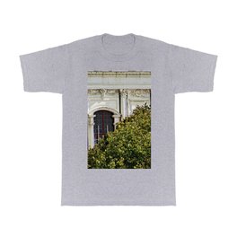 Royal Building of Mafra Facade Detail Baroque and Neoclassical Architecture T Shirt