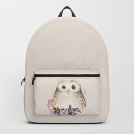 Boho Illustration- Be Wise Little Owl Backpack