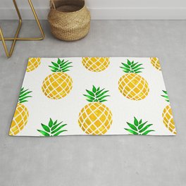 Beautiful Pineapple Pattern Rug