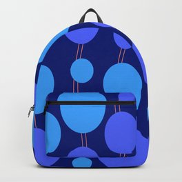 Colored Circle Pattern for Throw Pillows 06 Backpack