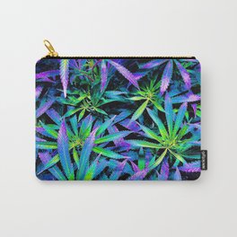 Neon Cannabis Carry-All Pouch | Decorate, Marijuana, Leaves, Medicine, Plants, Green, Neon, Colorful, Natural, Nature 
