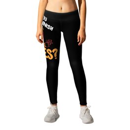 French Fries Fast Food Lover French Fries Leggings
