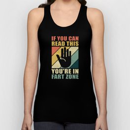 You're In Fart Zone | Farting Gift Men Tank Top