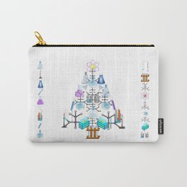 Oh Chemistry, Oh Chemist Tree Carry-All Pouch | Chemist, Christmas, Funny, Illustration, Photomontage, Holiday, Collage, Chemisttree, Science, Holidaytree 