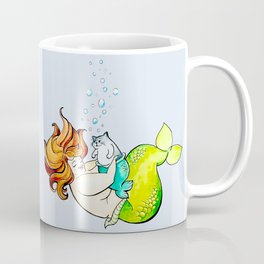 Mermaid & Merkitty Coffee Mug