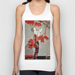 “The Fickle Bird” by George Barbier Tank Top