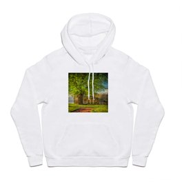 The Stone Cottage On A Spring Evening Hoody