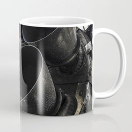 Falcon 9 first stage in hangar upgraded Merlin engines close-up (2015) Coffee Mug