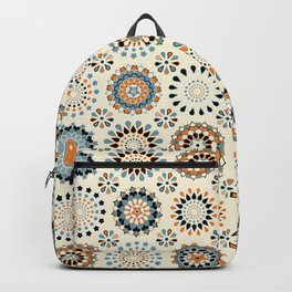 Boho circle pattern design Backpack