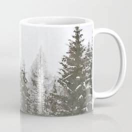 Foggy forest watercolor painting #33 Coffee Mug