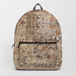 Silk Esfahan Persian Carpet Print Backpack