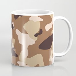 Desert camo sand camouflage army pattern Coffee Mug