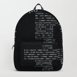 Bitcoin Binary Black Backpack