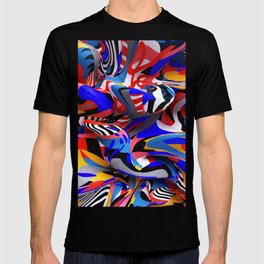 Digital art pattern T-shirt
