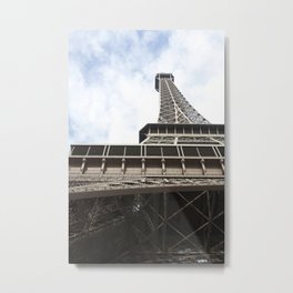 When in Paris, Eiffle Tower Metal Print
