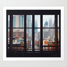 New York City Window Kunstdrucke