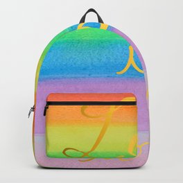Love is Love Rainbow Backpack