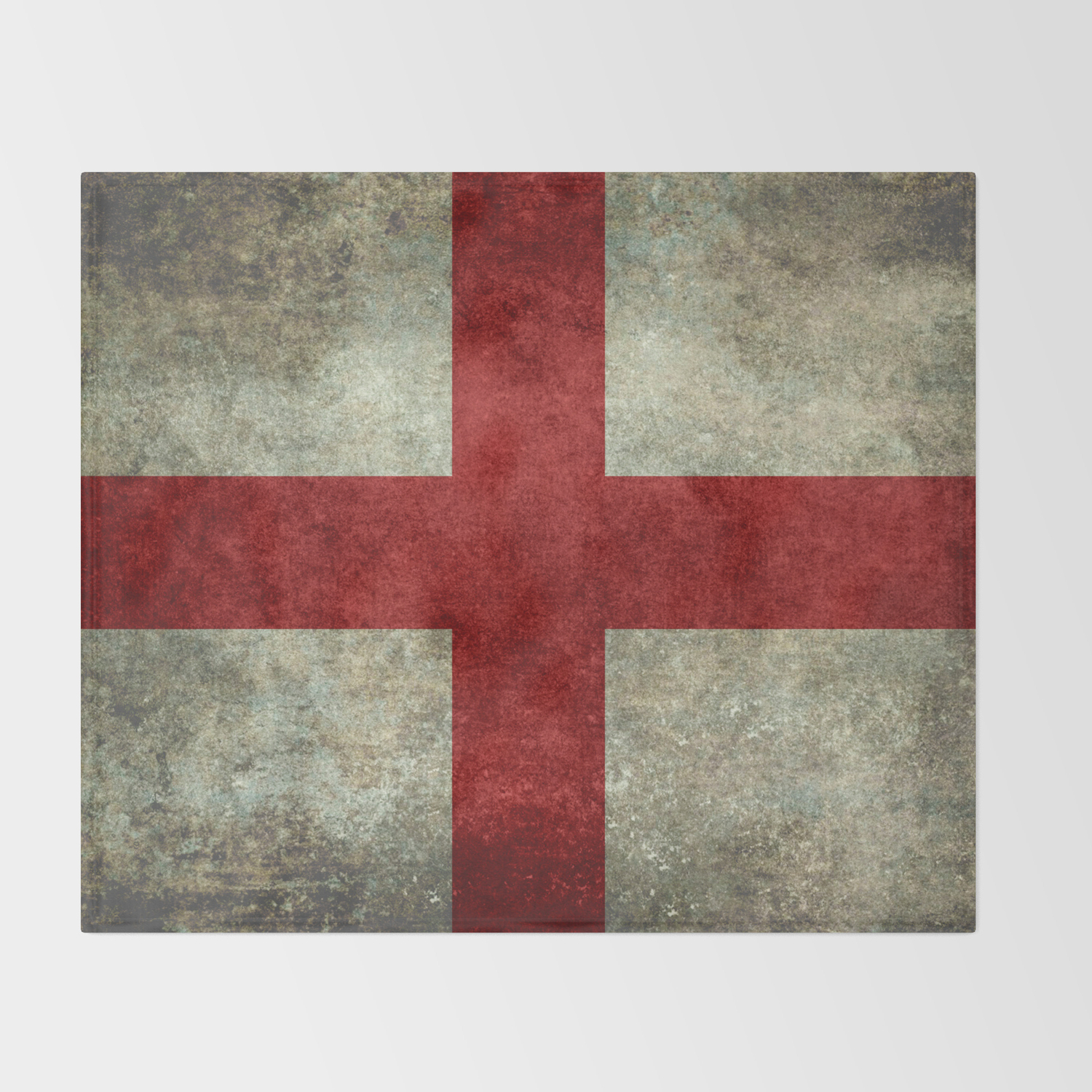 St George England Flag Throw 160cm x 125cm picnic blanket car rug ENGLAND 