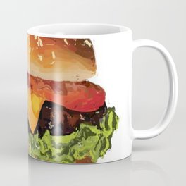 hamburger painted picture Coffee Mug