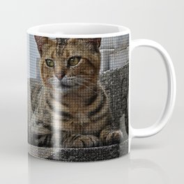 Tiles of a Cat Coffee Mug