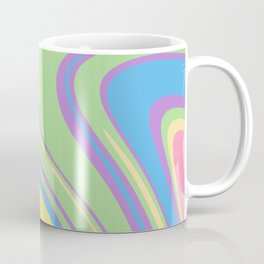 Bold Holo Pop Marble Waves Coffee Mug
