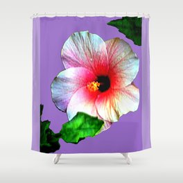 Hybiscus jGibney The MUSEUM Society6 Gifts Shower Curtain