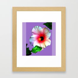 Hybiscus jGibney The MUSEUM Society6 Gifts Framed Art Print