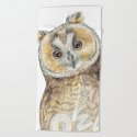 Owl Beach Towel by patriziaambrosini | Society6