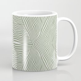 Boho, Safari, African, Pattern, Sage Green Coffee Mug
