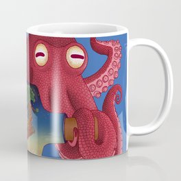 World in bottle: Atalantis (Octopus - monster) Coffee Mug