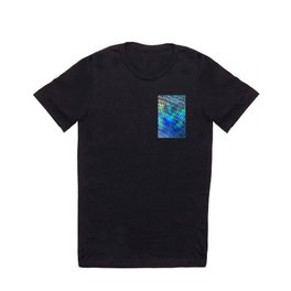 Blue Refracted Light over Oil painting T Shirt