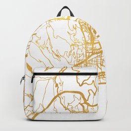 NICE FRANCE CITY STREET MAP ART Backpack | Coordinates, Collectible, Travel, Wanderlust, Downtown, Typography, Nice, Home, Elegant, Fernweh 