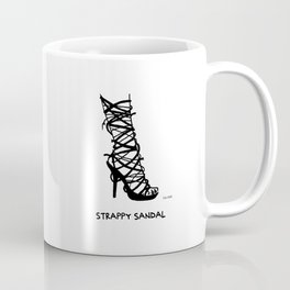 Strappy Sandal Coffee Mug