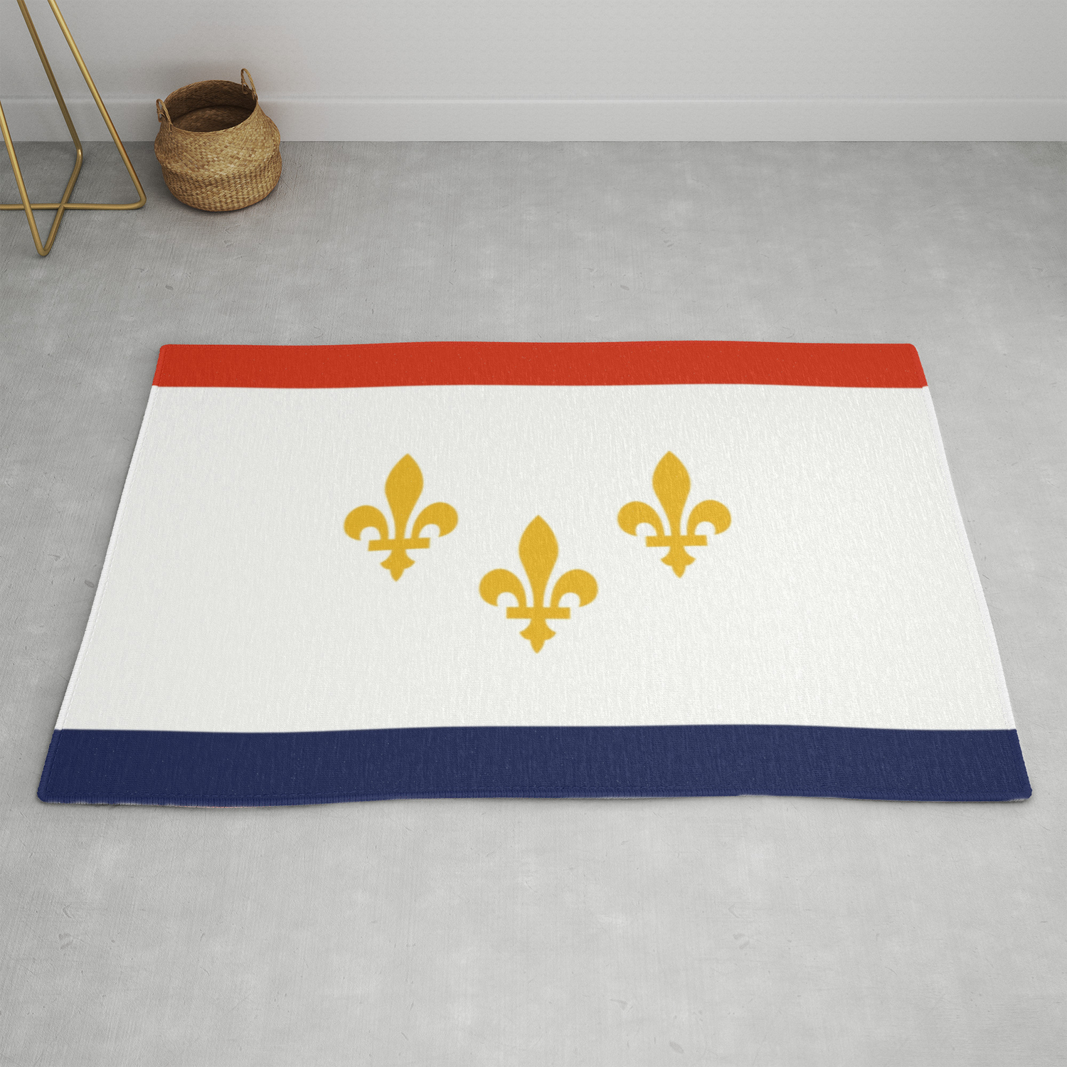 Flag Of New Orleans Nola Crescent City Big Easy Nawlins Jazz