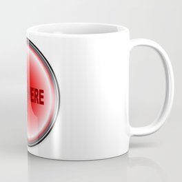 Click Here Button Coffee Mug