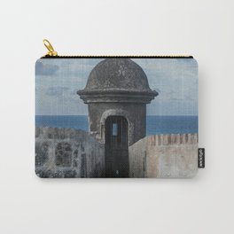 Fortification walls in Puerto Rico Carry-All Pouch | Horizon, Stone, Latin, Brick, Style, History, Photo, Unitedstates, Puertorico, Tropical 