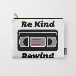 Rewind Carry-All Pouch | Vhs, Nostalgia, Digital, Classic, 80S, Vhstape, Graphicdesign, Nostalgic, 1980S, Tape 