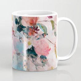 floral bloom abstract painting Coffee Mug