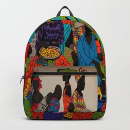 African market 3 Backpack