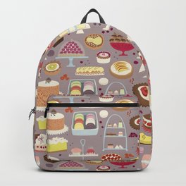Patisserie Cakes and Good Things Backpack