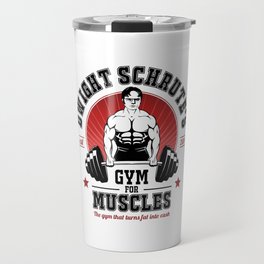 Schrute's Gym For Muscles Travel Mug