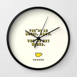 You're an Angel, Baby Wall Clock
