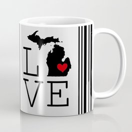 Michigan Love Coffee Mug