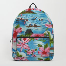 Hawaiian Scenes Backpack