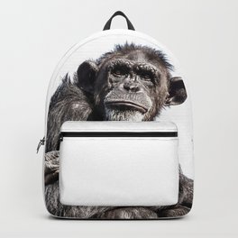 Chimpanzee monkey Backpack