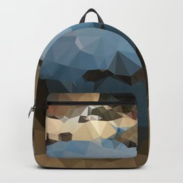GFTPolygon070 / Polygon Abstract Art / Car Backpack
